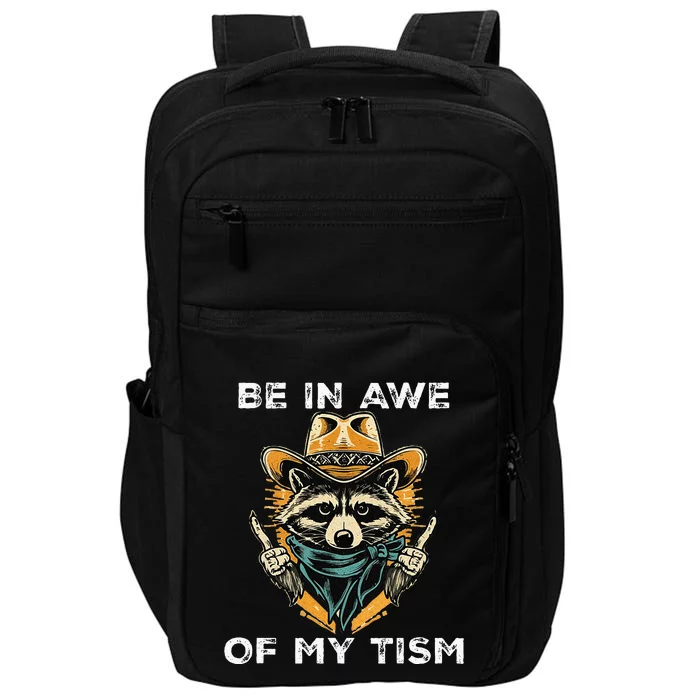 Be In Awe Of My Tism Autism Awareness Impact Tech Backpack