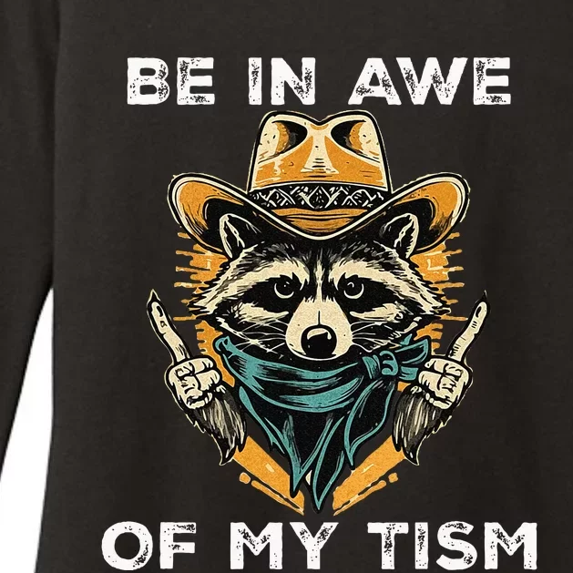 Be In Awe Of My Tism Autism Awareness Womens CVC Long Sleeve Shirt