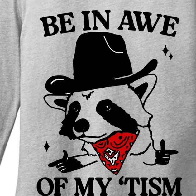 Be In Awe Of My Tism Womens CVC Long Sleeve Shirt