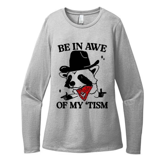 Be In Awe Of My Tism Womens CVC Long Sleeve Shirt