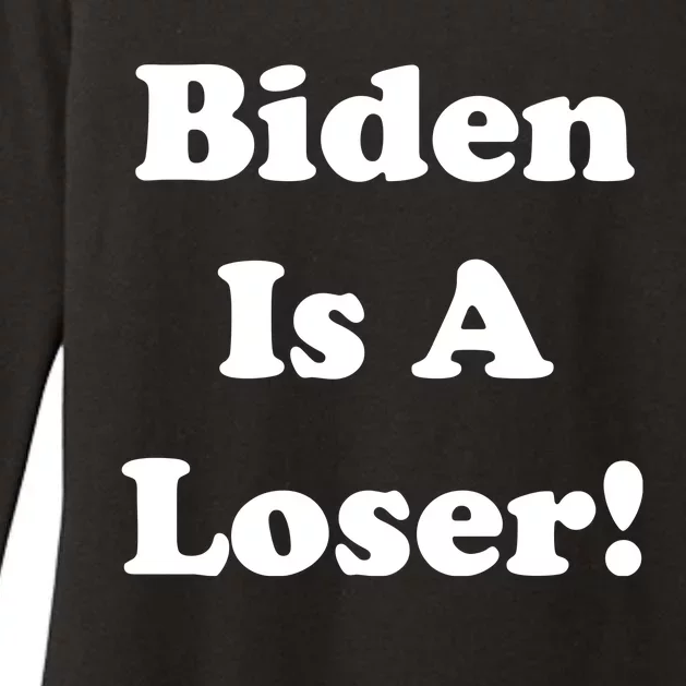 Biden Is A Loser Womens CVC Long Sleeve Shirt