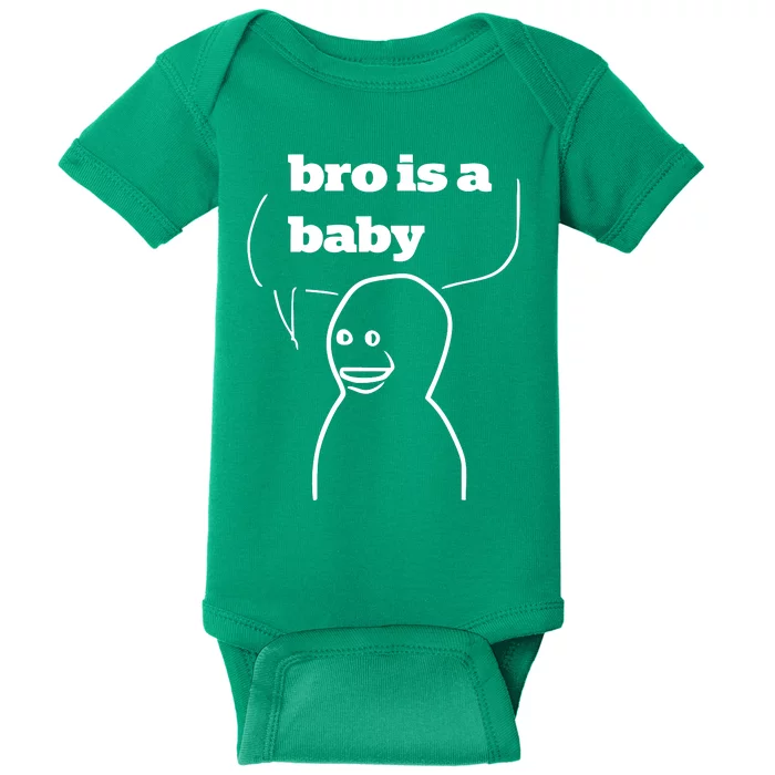 Bro Is A Baby Baby Bodysuit