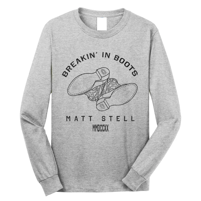 Breakin In Boots Long Sleeve Shirt