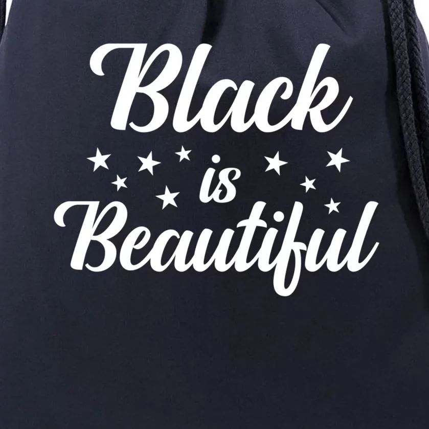 Black Is Beautiful Melanin Gift Drawstring Bag