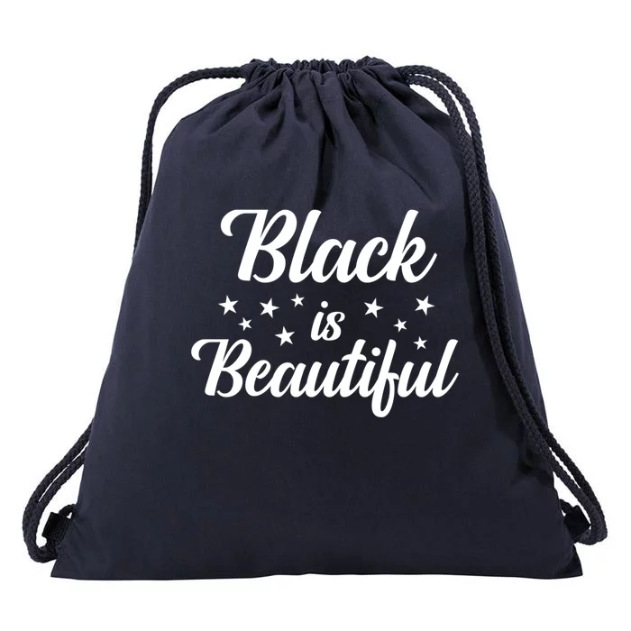 Black Is Beautiful Melanin Gift Drawstring Bag