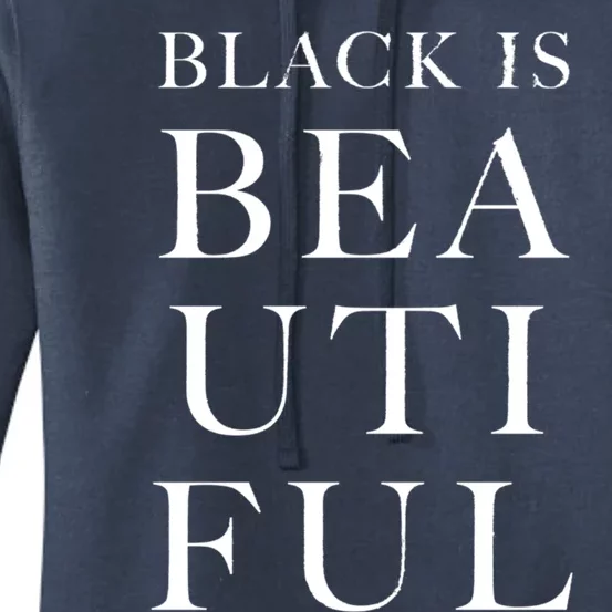 Black Is Beautiful Cute Gift Women's Pullover Hoodie