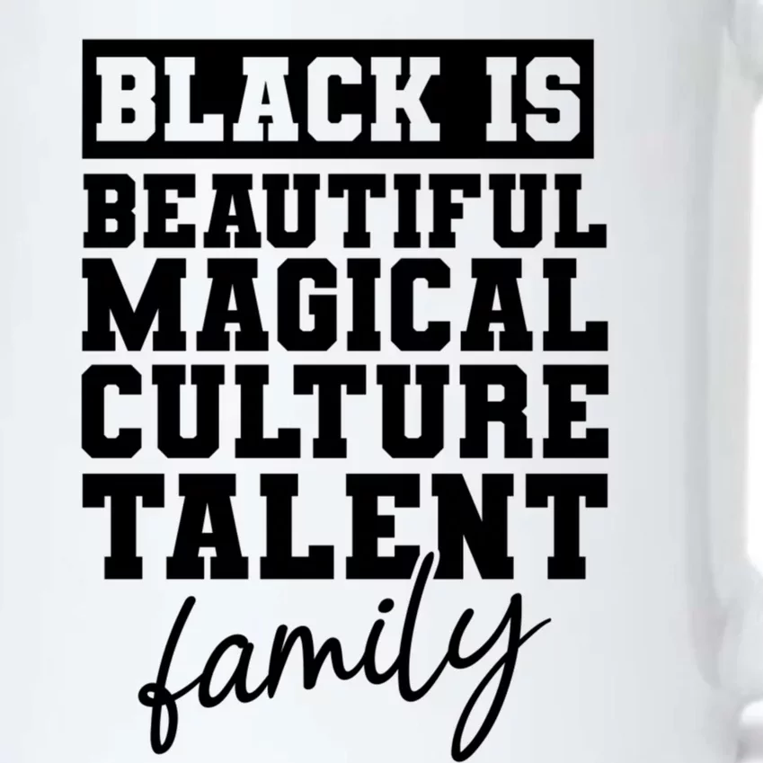 Black Is Beautiful Gift Black Color Changing Mug