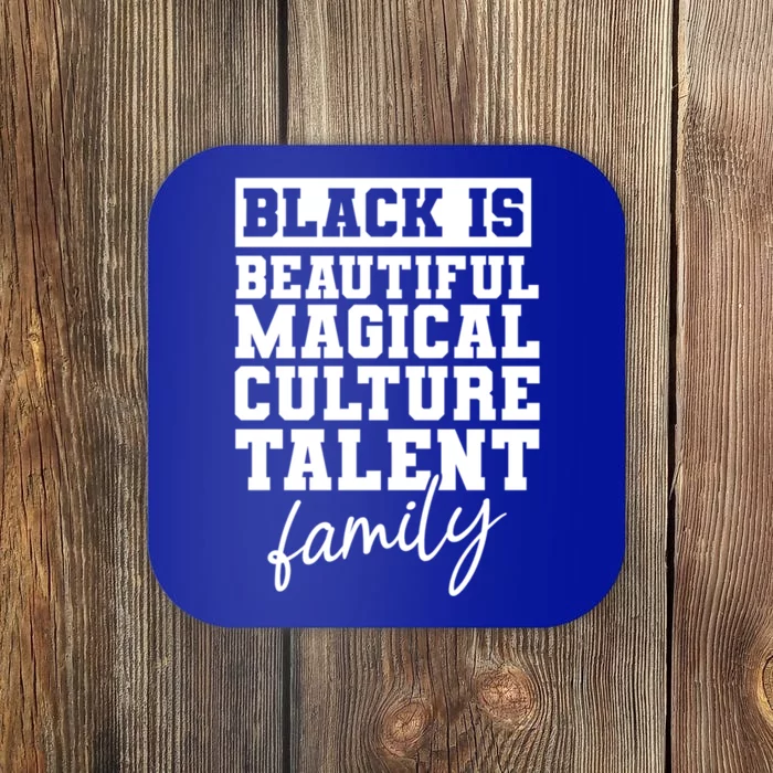 Black Is Beautiful Gift Coaster