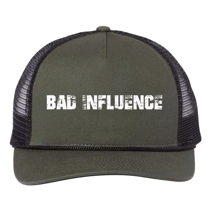 Bad Influence Retro Rope Trucker Hat Cap