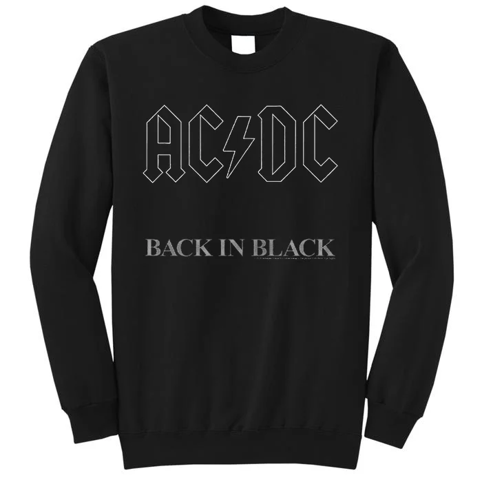 Back In Black Album Artwork Tall Sweatshirt