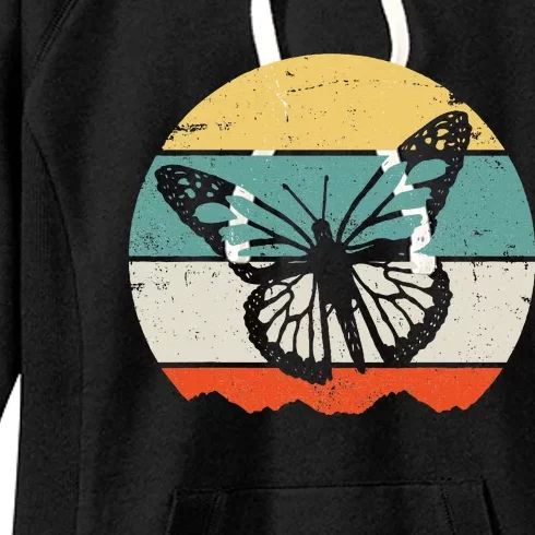 Butterfly Insect Women's Fleece Hoodie