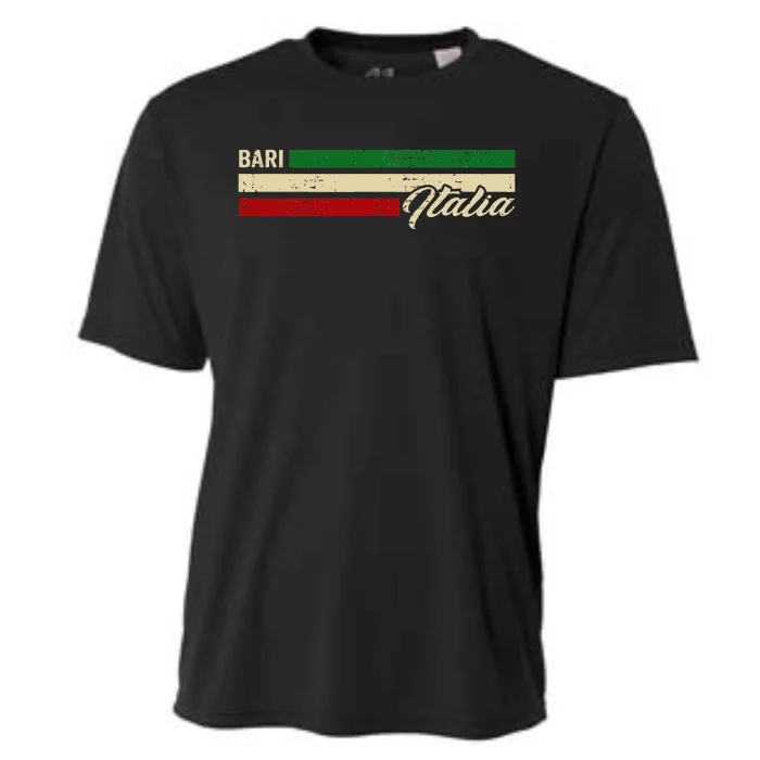 Bari Italien Cooling Performance Crew T-Shirt