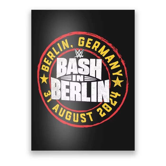 Bash In Berlin Germany 2024 Poster