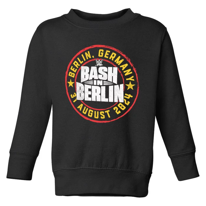 Bash In Berlin Germany 2024 Toddler Sweatshirt