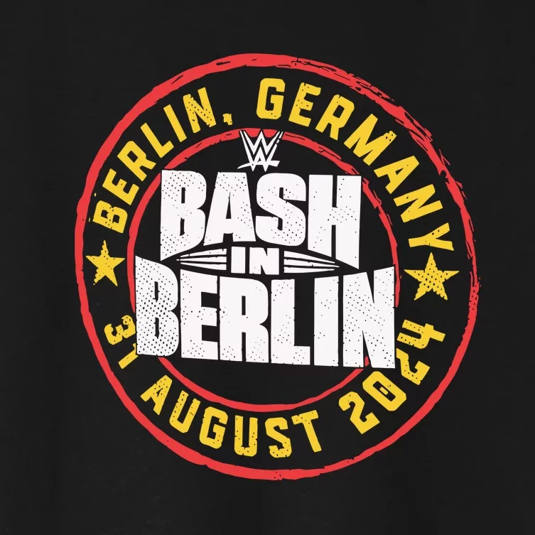 Bash In Berlin Germany 2024 Women's Crop Top Tee