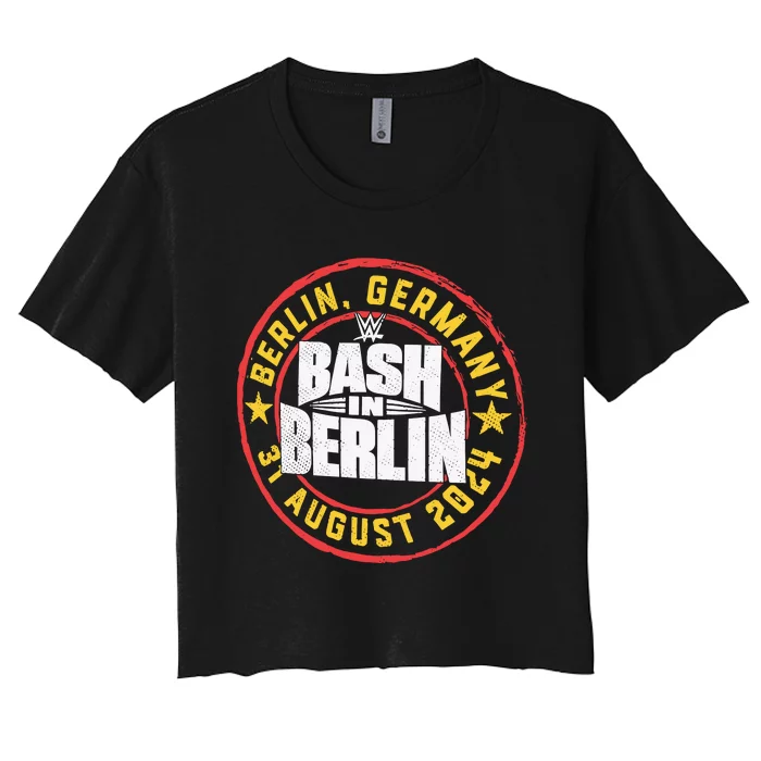 Bash In Berlin Germany 2024 Women's Crop Top Tee