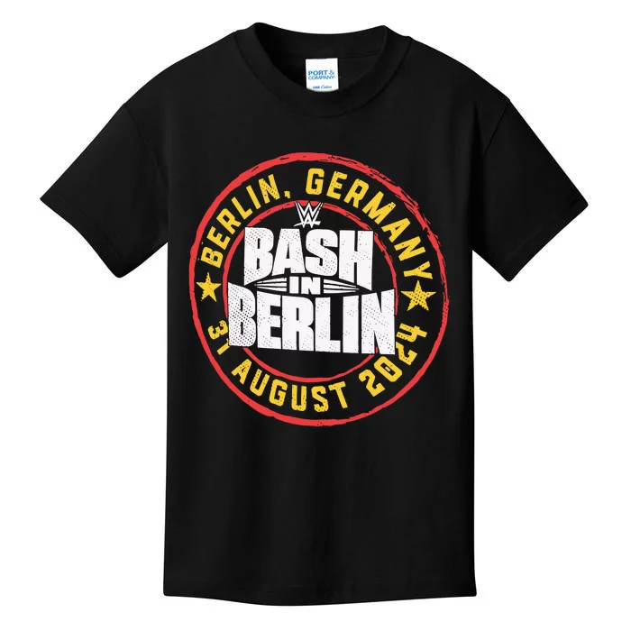 Bash In Berlin Germany 2024 Kids T-Shirt