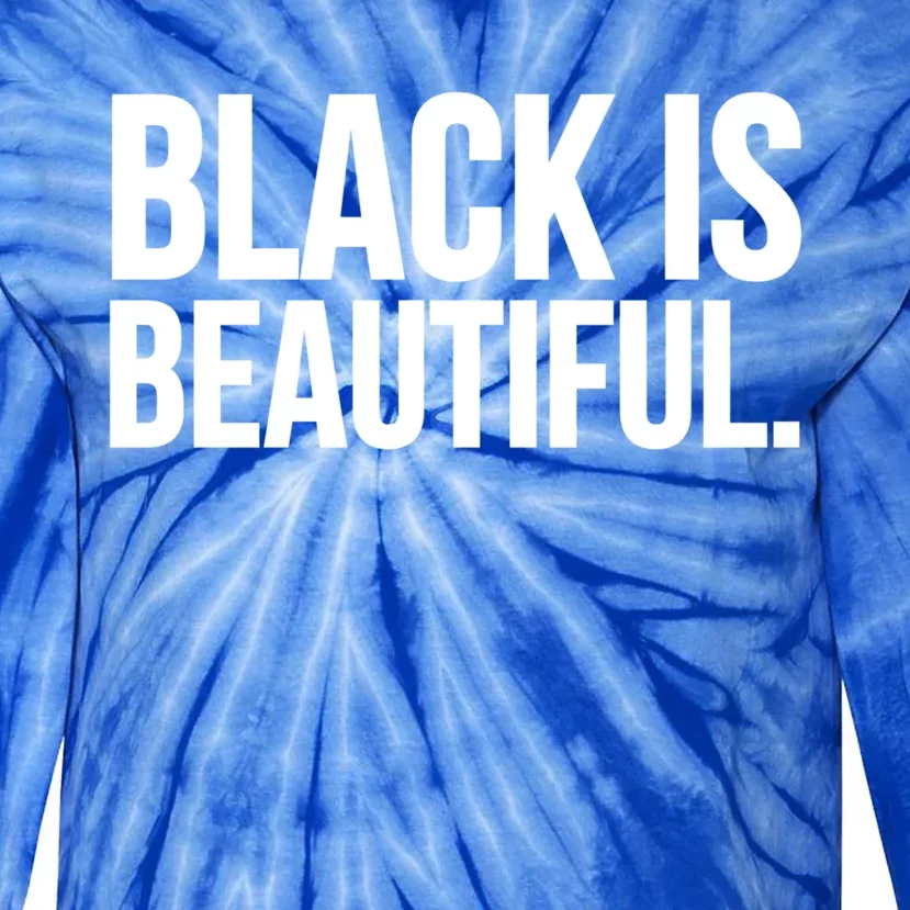 Black Is Beautiful Gift Tie-Dye Long Sleeve Shirt