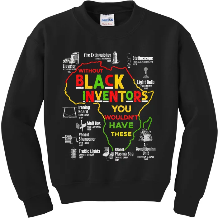 Black Inventors Black History Month African Kids Sweatshirt