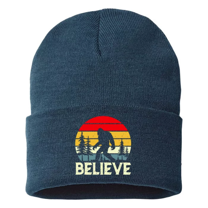 Believe In Bigfoot Sustainable Knit Beanie