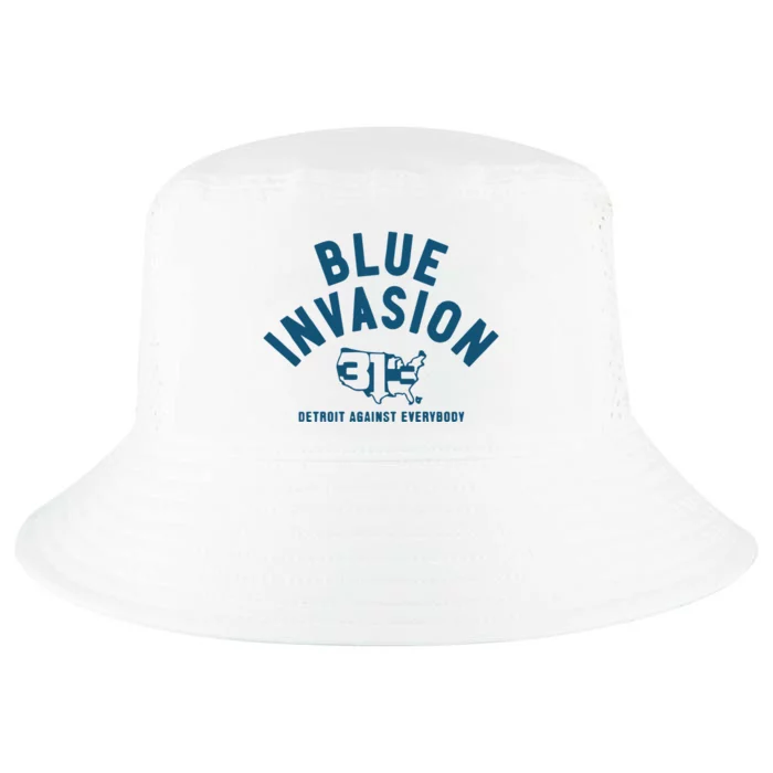 Blue Invasion Cool Comfort Performance Bucket Hat