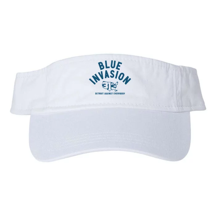 Blue Invasion Valucap Bio-Washed Visor