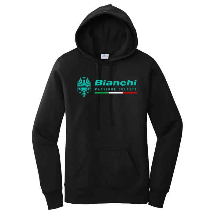 Bianchi Italian Bikes Women's Pullover Hoodie