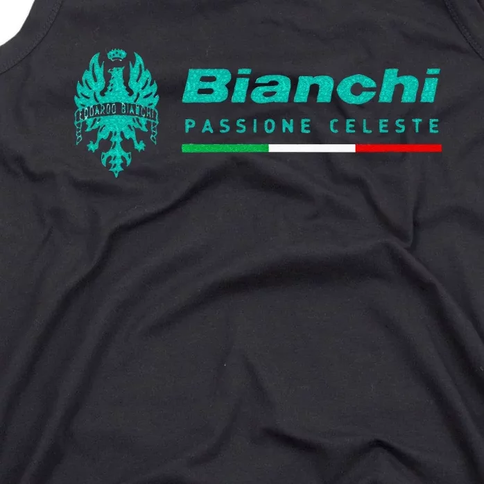 Bianchi Italian Bikes Tank Top