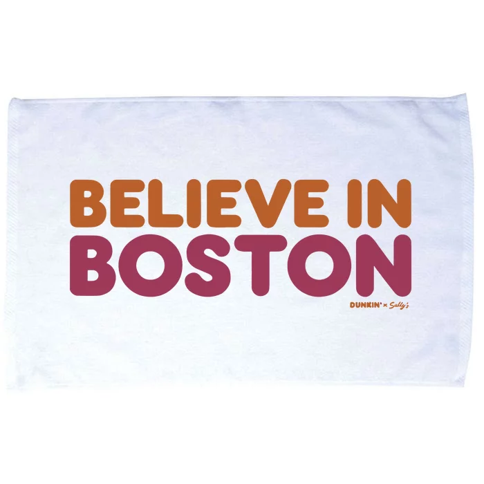 Believe In Boston X Dunkin Microfiber Hand Towel