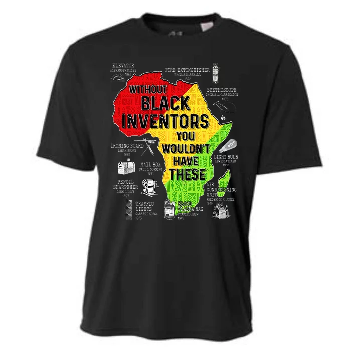 Black Inventors Black Excellence Black History Cooling Performance Crew T-Shirt