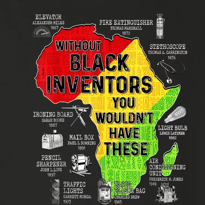 Black Inventors Black Excellence Black History Toddler Long Sleeve Shirt