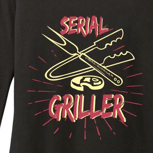 Bbq Items Bbq Master And Serial Griller Cool Gift Womens CVC Long Sleeve Shirt