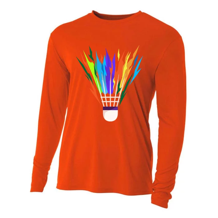 Badminton I Badminton Ball I Badminton Racket Shuttlecock Great Gift Cooling Performance Long Sleeve Crew