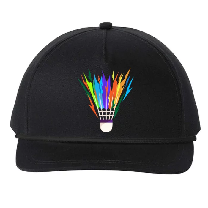 Badminton I Badminton Ball I Badminton Racket Shuttlecock Great Gift Snapback Five-Panel Rope Hat