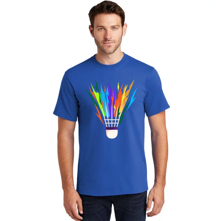 Badminton I Badminton Ball I Badminton Racket Shuttlecock Great Gift Tall T-Shirt