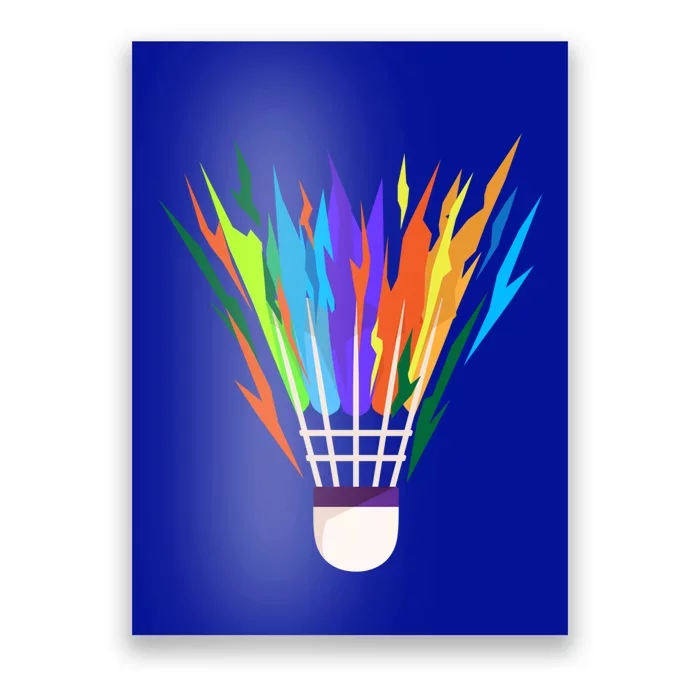 Badminton I Badminton Ball I Badminton Racket Shuttlecock Great Gift Poster