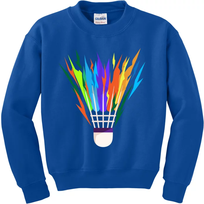 Badminton I Badminton Ball I Badminton Racket Shuttlecock Great Gift Kids Sweatshirt