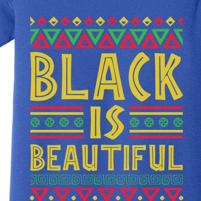 Black Is Beautiful Happy Kwanzaa Celebration Holiday Gift Baby Bodysuit