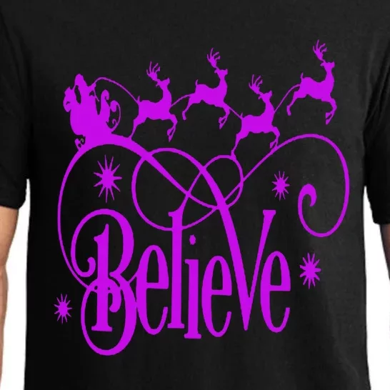 Believe In Christmas Gift Pajama Set