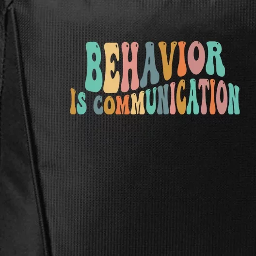 Behavior Is Communication City Backpack