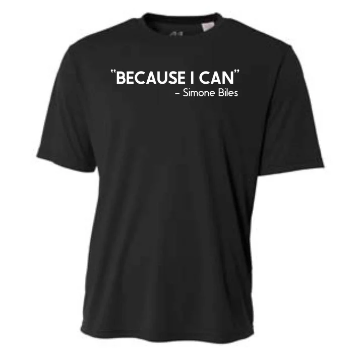 Because I Can Simone Biles Cooling Performance Crew T-Shirt