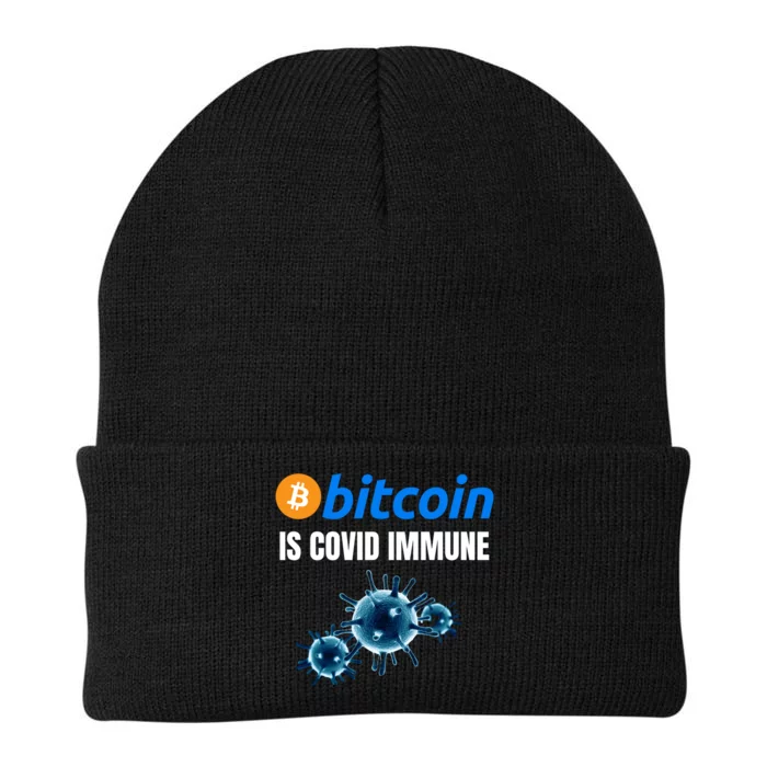 Bitcoin Is COVID Immune, Unstoppable, Plan B, Crypto Currency, Blockchain Knit Cap Winter Beanie