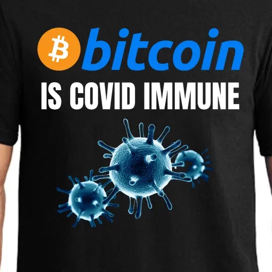 Bitcoin Is COVID Immune, Unstoppable, Plan B, Crypto Currency, Blockchain Pajama Set