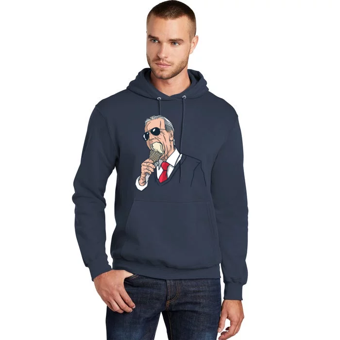 Biden Ice Cream Tall Hoodie