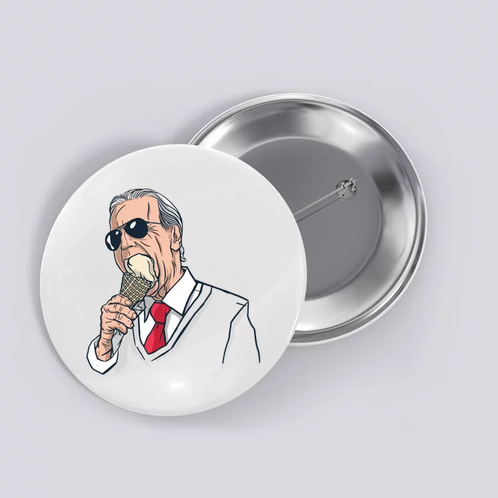 Biden Ice Cream Button