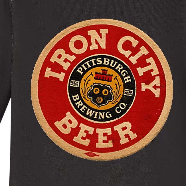 Beer Irons City Pittsburgh Beer Lover Baby Long Sleeve Bodysuit