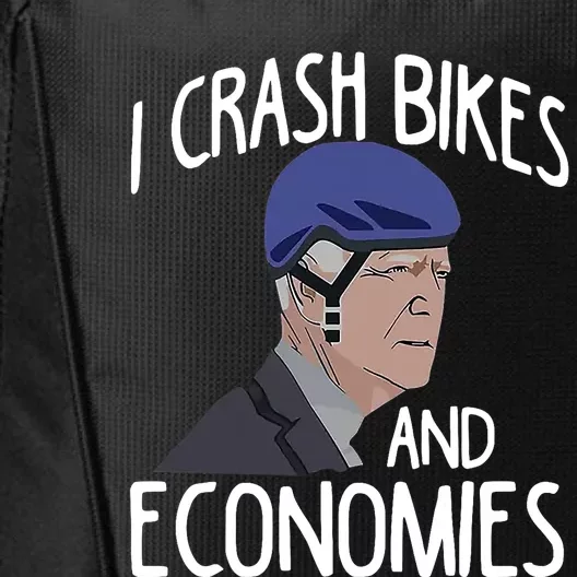 Biden I Crash Bikes And Economies City Backpack