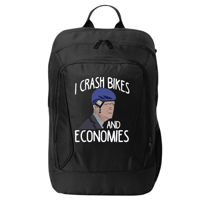 Biden I Crash Bikes And Economies City Backpack