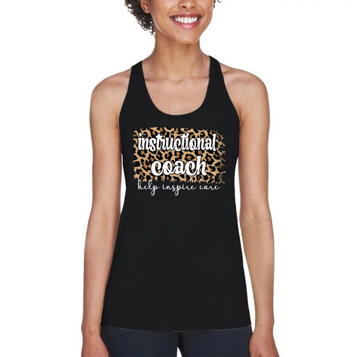 Best Instructional Coach Instructional Coaching Women's Racerback Tank