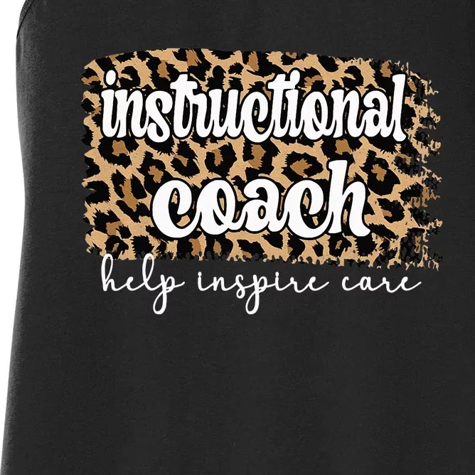 Best Instructional Coach Instructional Coaching Women's Racerback Tank